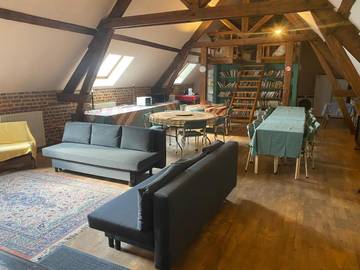 Chambre d’hôte pour 6 personnes, avec terrasse dans la Province du Brabant wallon