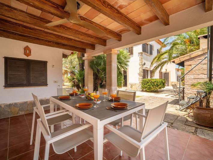 Finca für 8 Personen, mit Balkon und Garten in Cala Llombards - 3