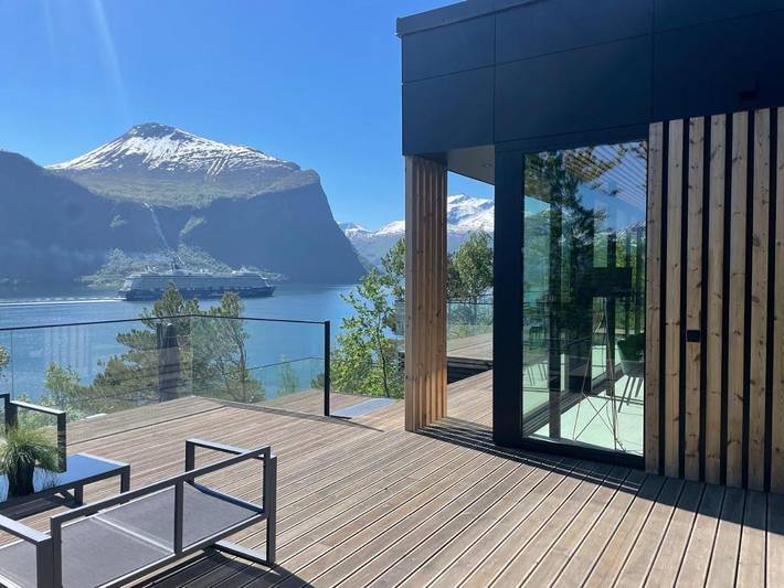 Villa für 8 Personen, mit Pool und Garten sowie Seeblick und Ausblick in Norwegen - 2