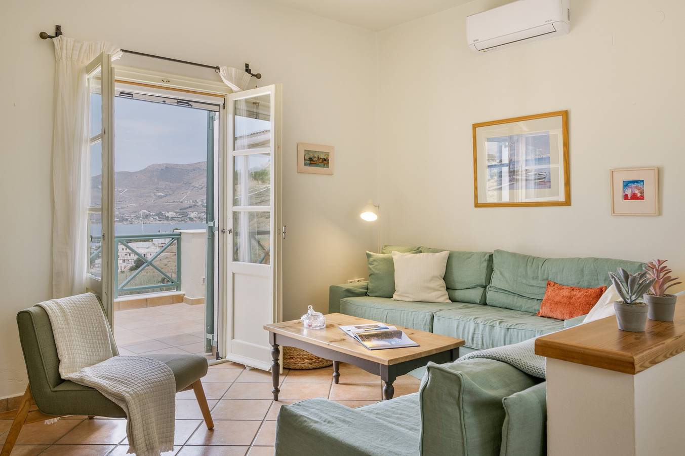 Maison de vacances « Sunset Retreat Villa Sophia », Wi-Fi et climatisation in Poseidonia, Syros