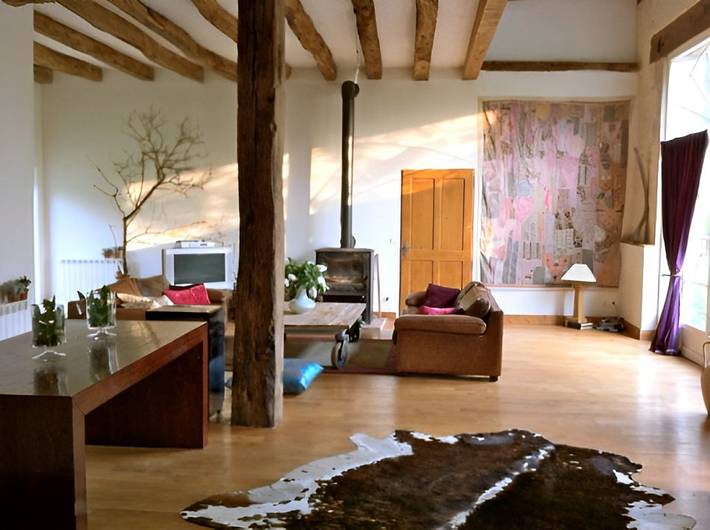 Gîte pour 10 personnes, avec jardin