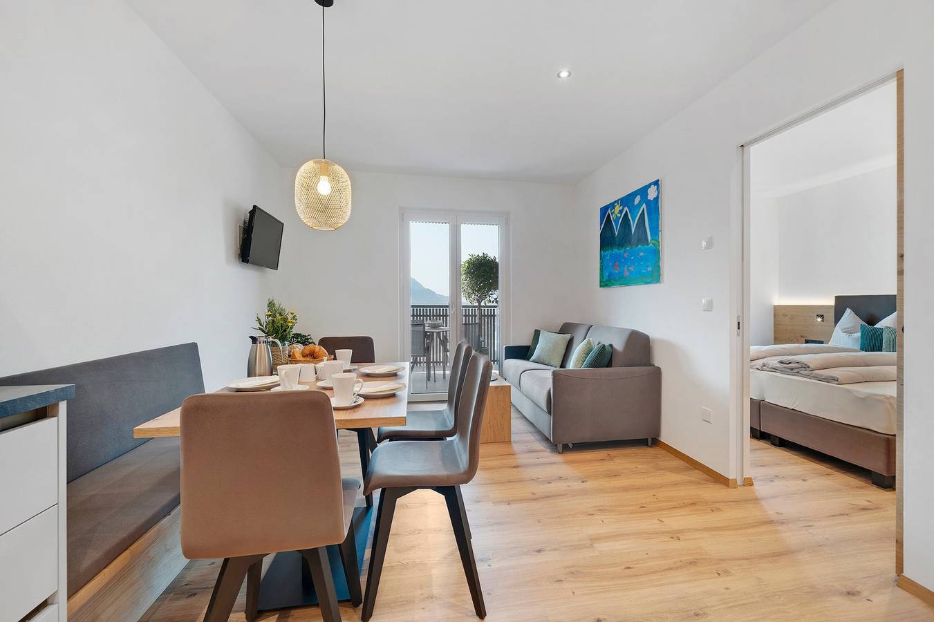 Ganze Wohnung, Apartment Sankt Corbinian 2 mit Bergblick, Wlan in Kuens, Passeiertal