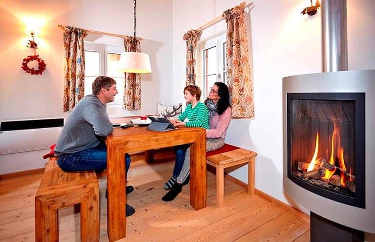 Hütte für 3 Personen, mit Terrasse und Sauna sowie Ausblick in Grainau