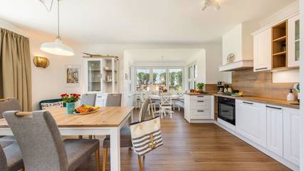 Ferienhaus für 6 Personen, mit Sauna und Terrasse sowie Garten, mit Haustier in Pruchten