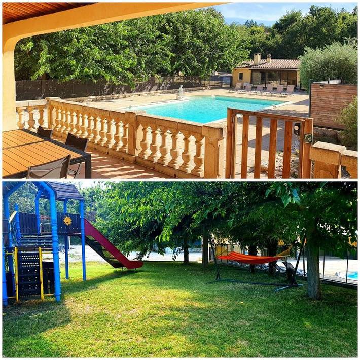 Maison de vacances pour 15 personnes, avec piscine et jardin