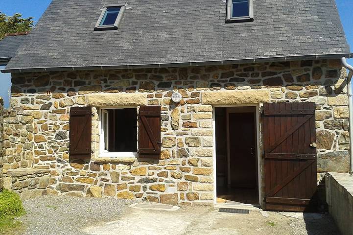 Gîte pour 4 personnes, avec jardin, animaux acceptés dans Plage de Lost-Marc'h