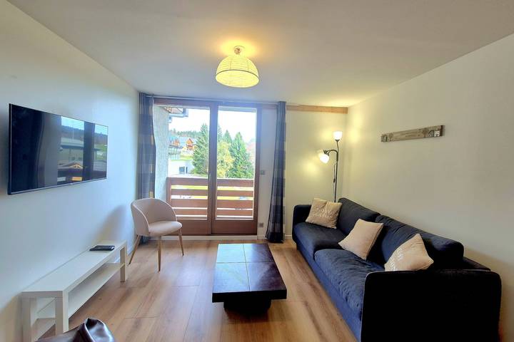 Gîte pour 5 personnes, avec Balcon dans Office De Tourisme De La Feclaz