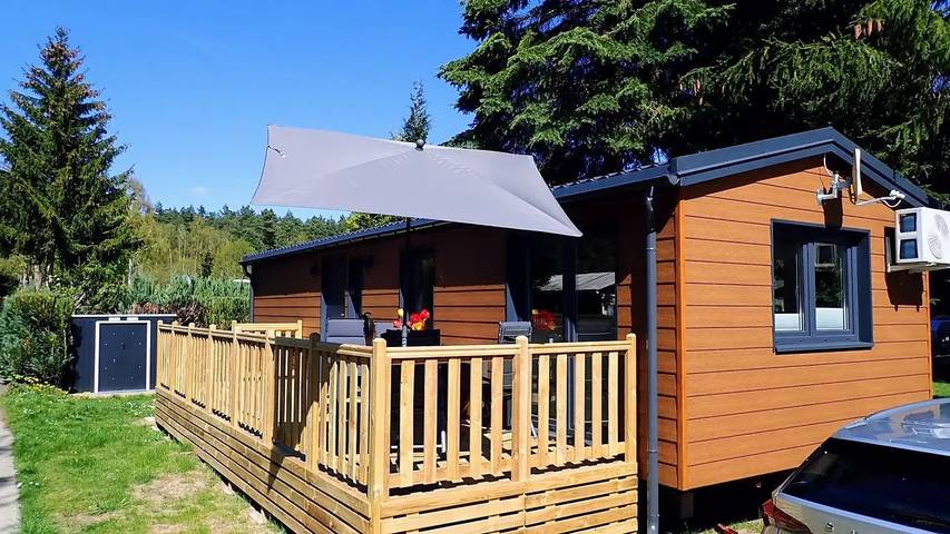 Camping für 4 Personen, mit Terrasse in Mecklenburg-Vorpommern