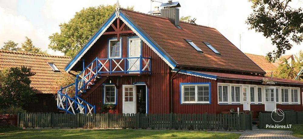 Maison d’hôte pour 3 personnes, avec jardin et vue à Nida