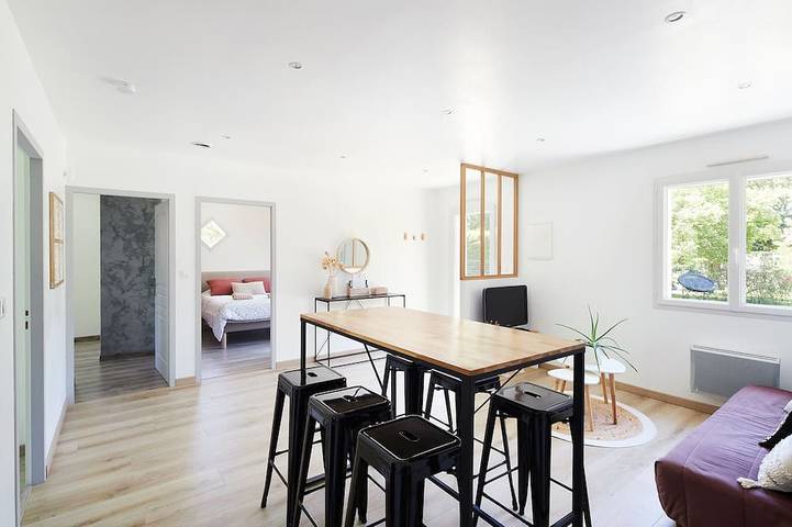 Maison d’hôte pour 6 personnes, avec Jacuzzi et Jardin