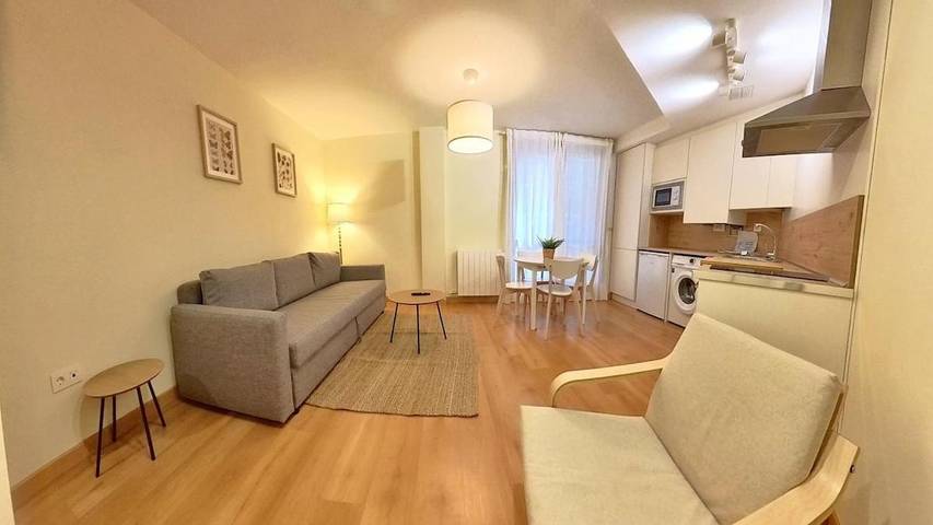 Apartamento para 4 personas, con balcón y vistas, Se admiten mascotas en Escarrilla