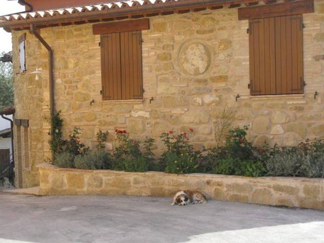 Casa vacanza per 3 persone, con Terrazza e Giardino nonché Panorama a Castelraimondo