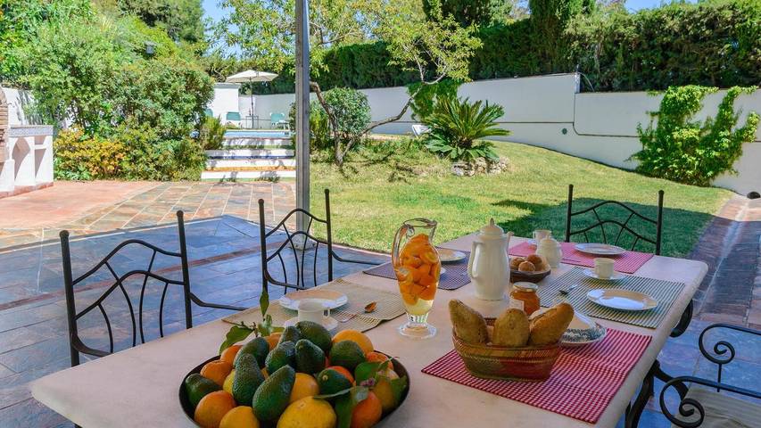 Chalet para 10 personas, con piscina y balcón/terraza en Parque natural de Los Alcornocales - 4