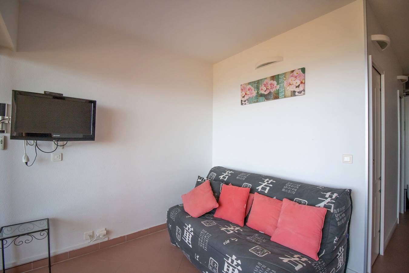 Appartement entier, Appartement 'Aria Marina Plage' avec vue sur mer, balcon et Wi-Fi in Ajaccio, Région d'Ajaccio