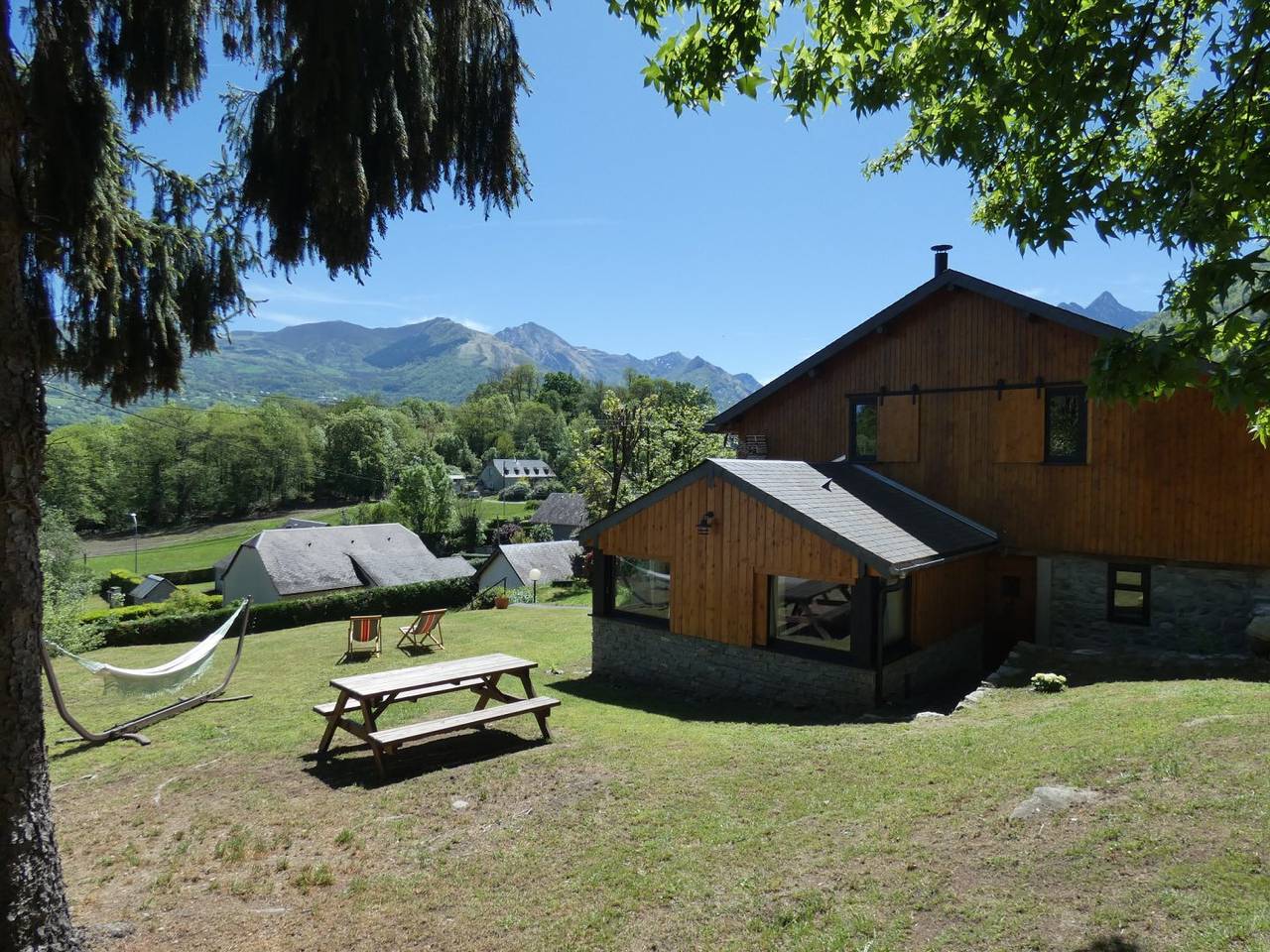 Grange Anouste in Saint-Savin (Hautes-Pyrénées), Parc national des Pyrénées