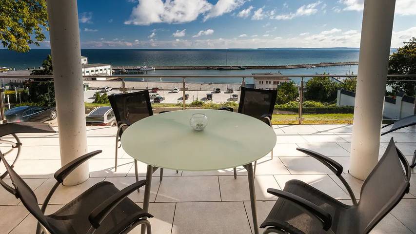 Ferienwohnung für 2 Personen, mit Balkon in Sassnitz