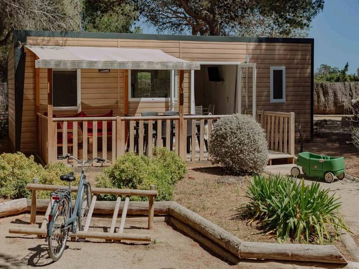 Bungalow für 6 Personen, mit Balkon, kinderfreundlich