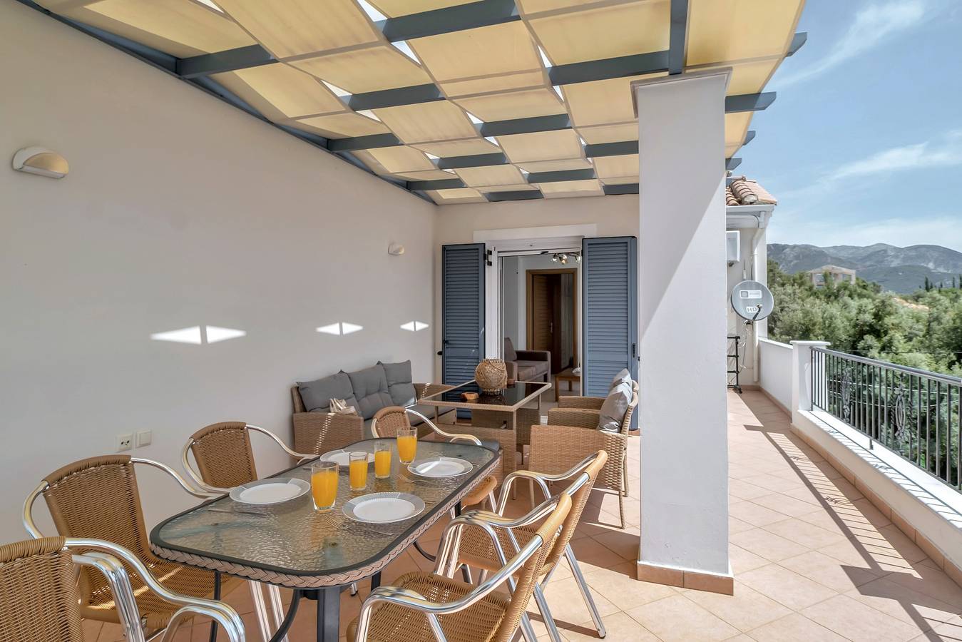 Entire apartment, Apartment 'Panorama 2' with Sea View, Wi-Fi and Air Conditioning in Greece