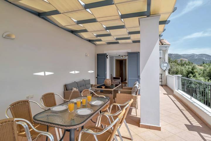 Ferienwohnung für 5 Personen, mit Balkon und Garten auf Lefkada - 3