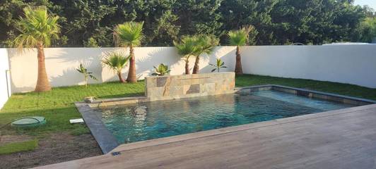 Gîte pour 4 personnes, avec jardin ainsi que terrasse et piscine à Gignac-la-Nerthe