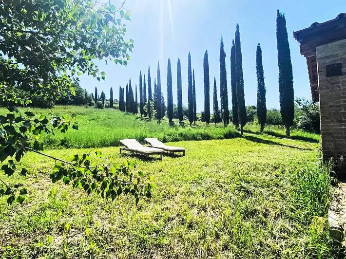 Location de vacances pour 8 personnes, avec piscine et terrasse à Buonconvento - 4