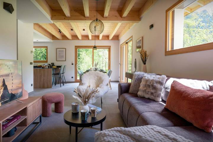 Chalet pour 8 personnes, avec Terrasse et Jardin en Haute-Savoie - 3