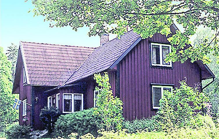 Hus för 6 Personer med trädgård in Hylte gielda, Halland