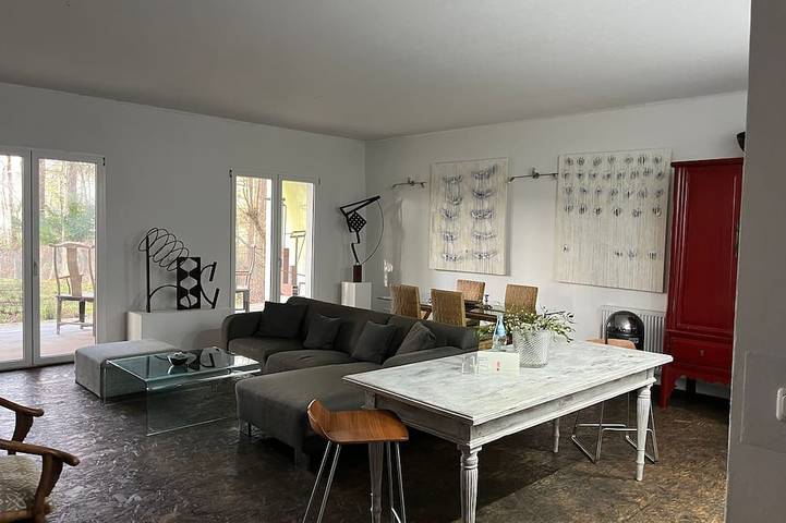 Ferienhaus für 4 Personen, mit Terrasse und Sauna sowie Garten