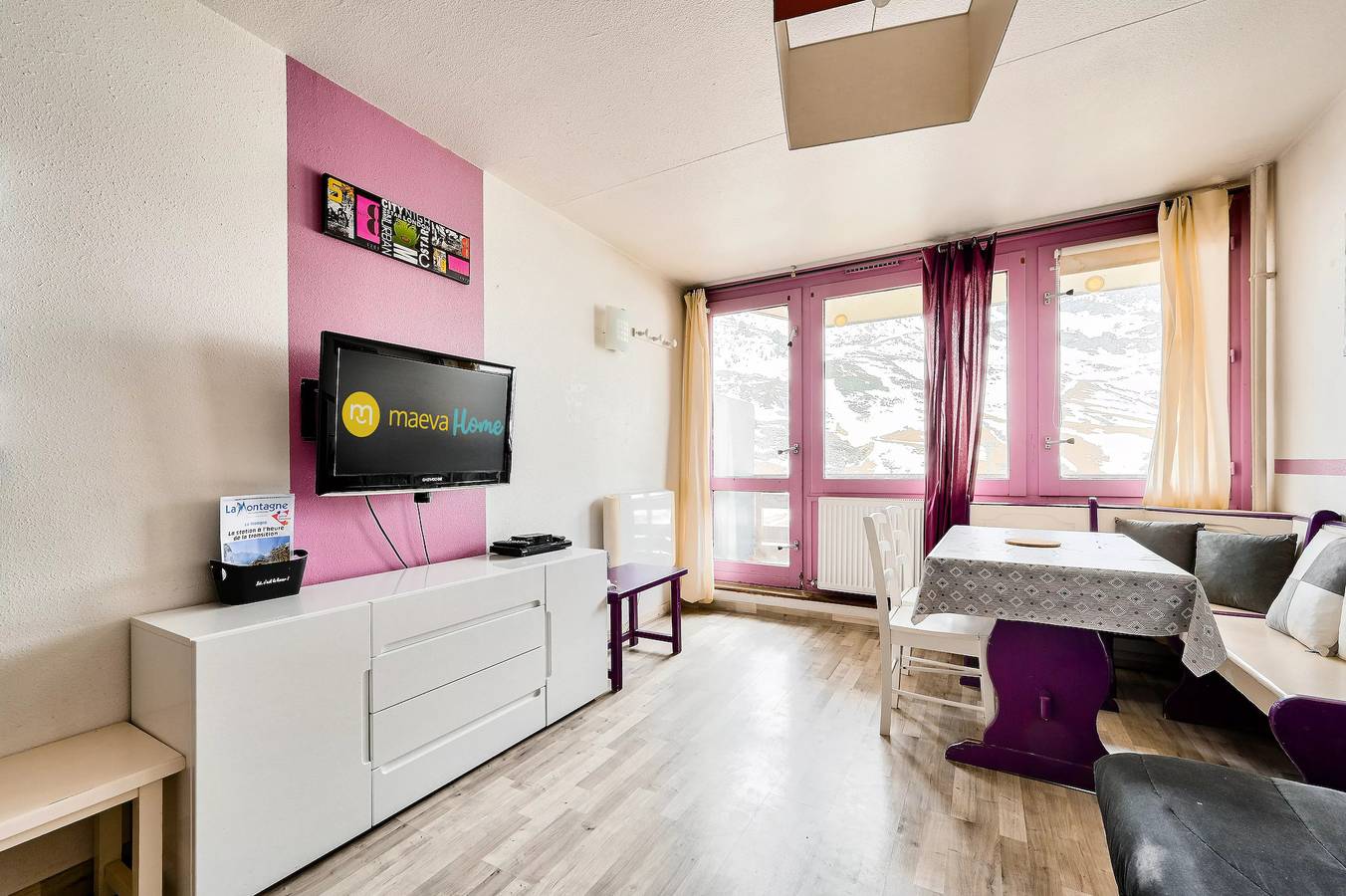 Ganzes Studio, Studio 5 Personen Komfort in La Mongie, Bagnères-de-Bigorre