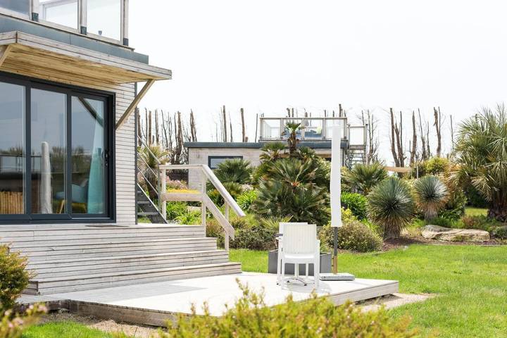 Station pour 2 personnes, avec jardin et vue à Sibiril - 4