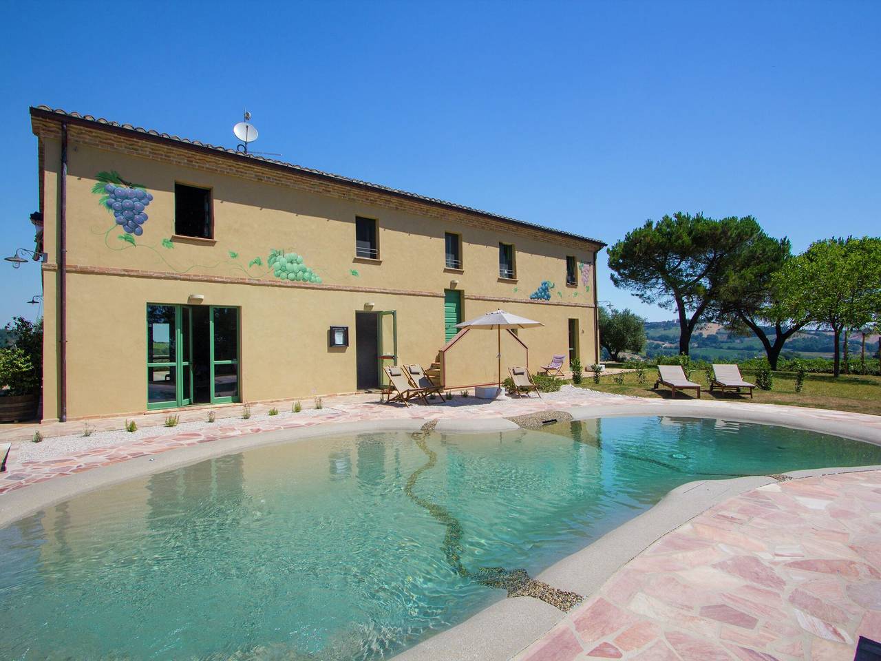 Villa mit Weintouren in Strandnähe in Barchi, Terre Roveresche