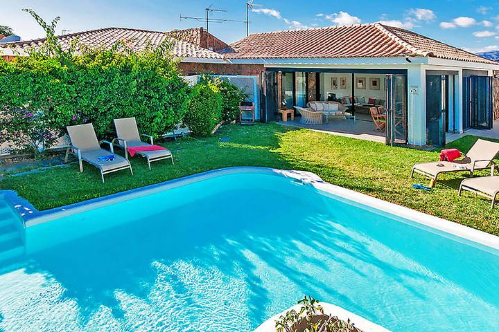 Finca für 4 Personen, mit Terrasse und Garten in Maspalomas