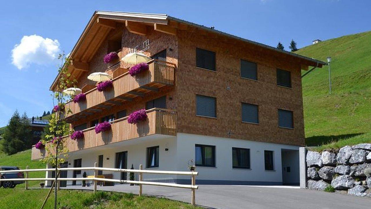Geheel vakantieappartement, Vakantieappartement voor 4 personen met balkon in Damüls, Bregenzerwoud