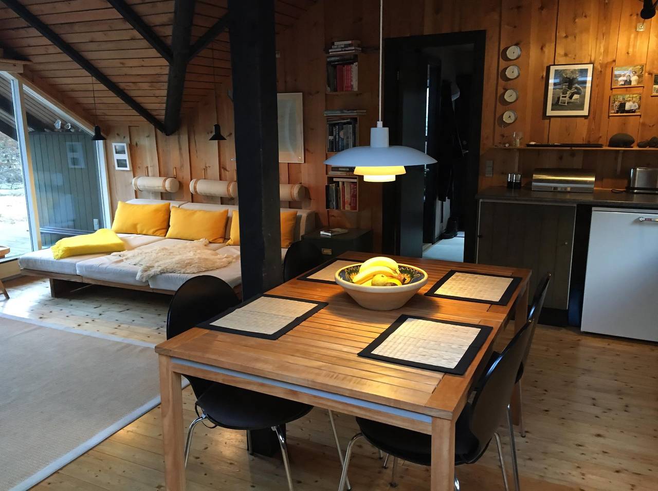 Cottage on Anholt facing a large natural area in Anholt