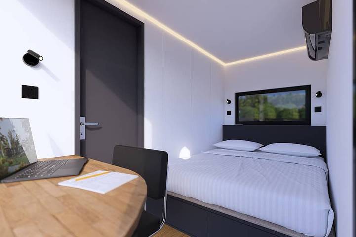 Ferienhaus für 4 Personen, mit Terrasse und Sauna in Lindow - 2