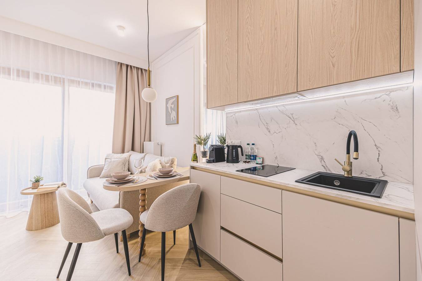 Ganze Wohnung, Estilo | Designerski Apartament z Tarasem in Region Lodz