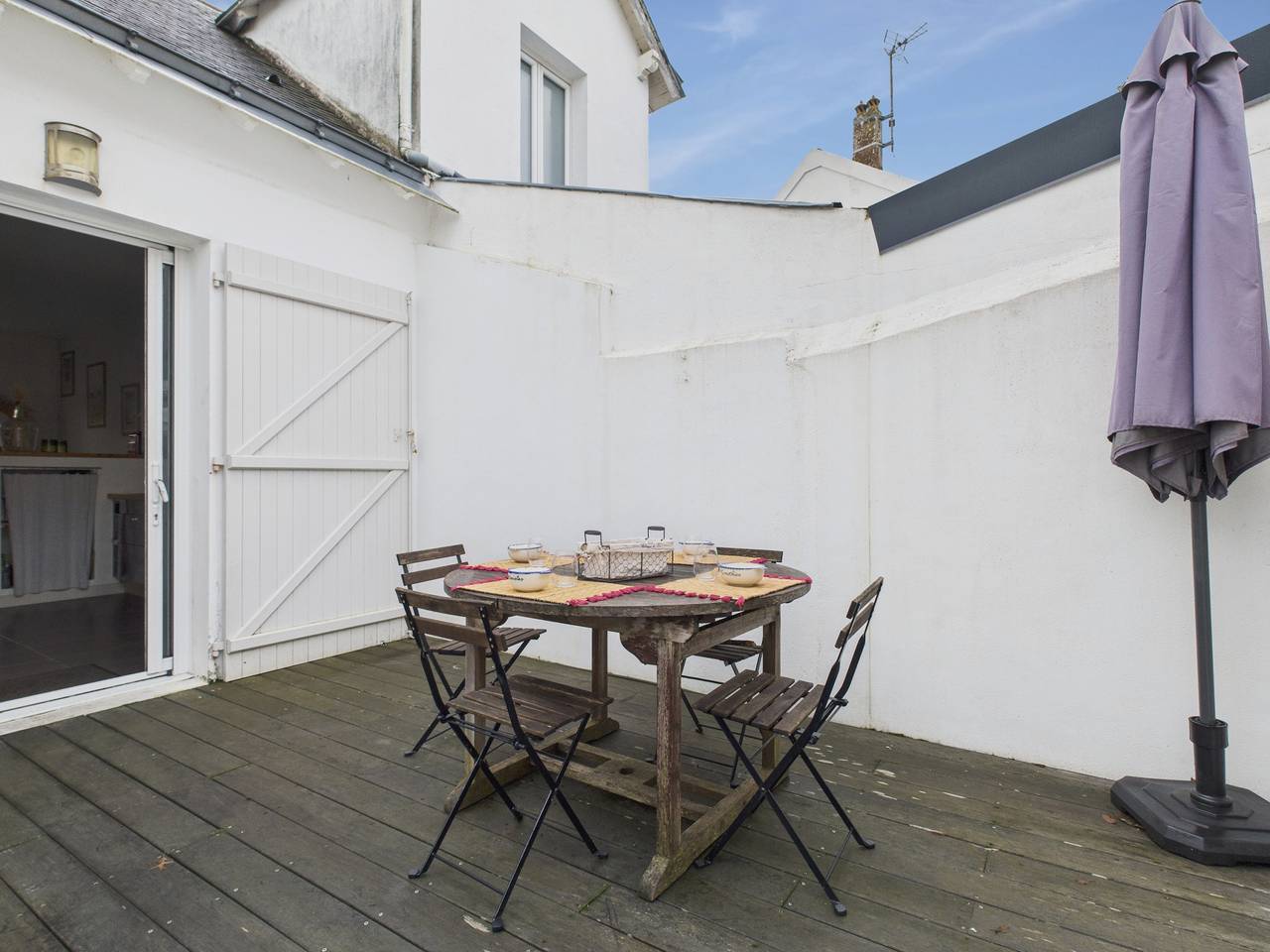 800m de la plage, maison avec terrasse pour 6 in Le Pouliguen, Côte d'Amour