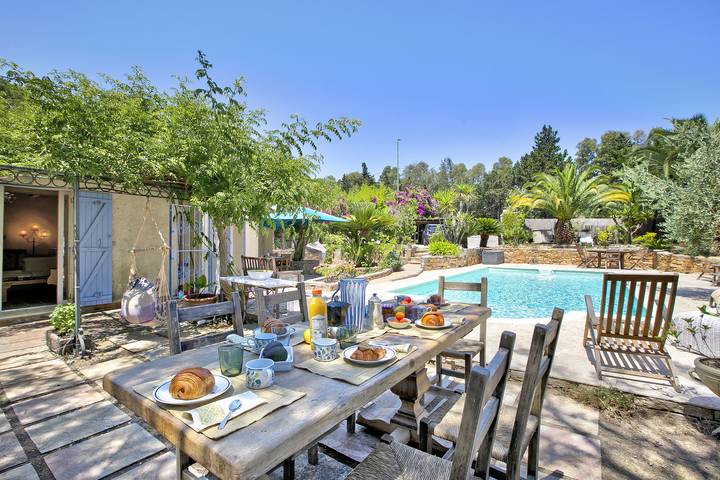 Ferienhaus für 6 Personen, mit Pool und Terrasse in Saint-Tropez - 2