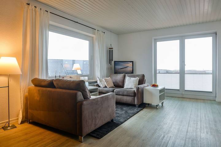 Ferienwohnung für 2 Personen, mit Ausblick und Balkon in Hörnum - 4