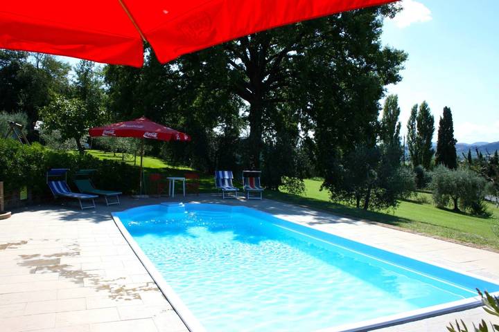 Villa für 10 Personen, mit Garten und Balkon sowie Pool, mit Haustier in der Toskana - 4