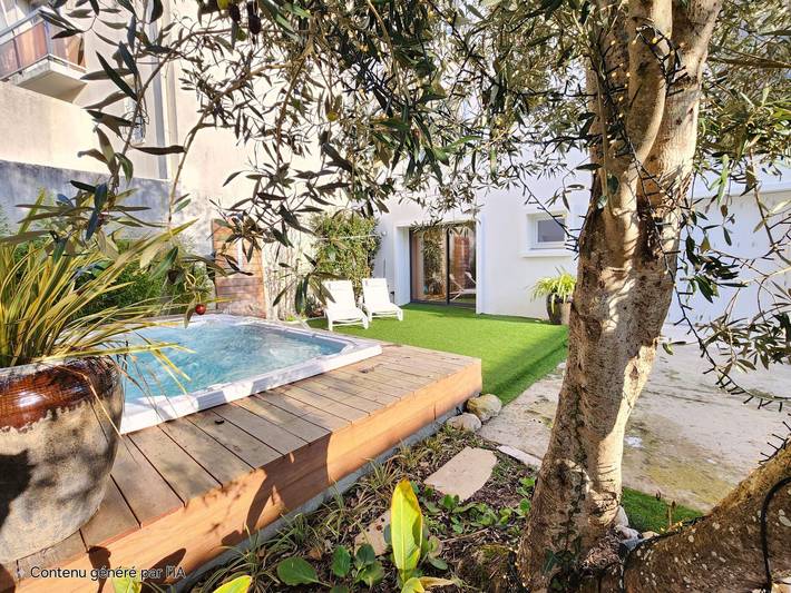 Vakantiehuis voor 15 personen, with sauna and whirlpool as well as tuin in La Tranche-sur-Mer