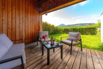 Gîte pour 3 personnes, avec jardin et vue à Saint-Jean-d'Arvey