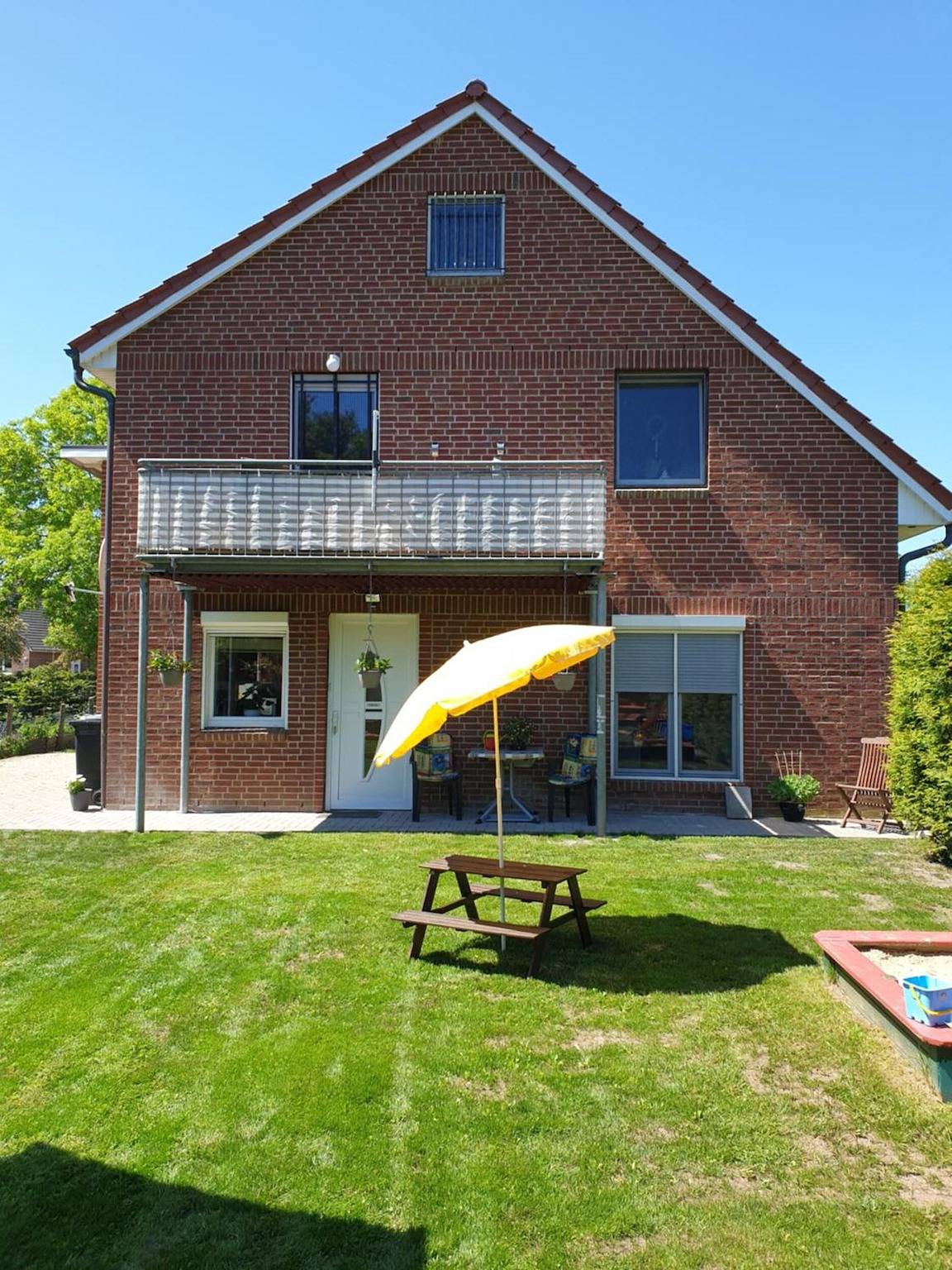 Ganze Wohnung, Apartment 'Haus Küstenheide mit Balkon' mit Wlan und Balkon in Berensch, Cuxhaven