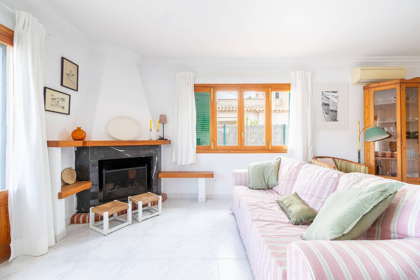 Villa „Mimosa“ mit Meerblick, Wlan und Klimaanlage in Colònia de Sant Pere, Artà