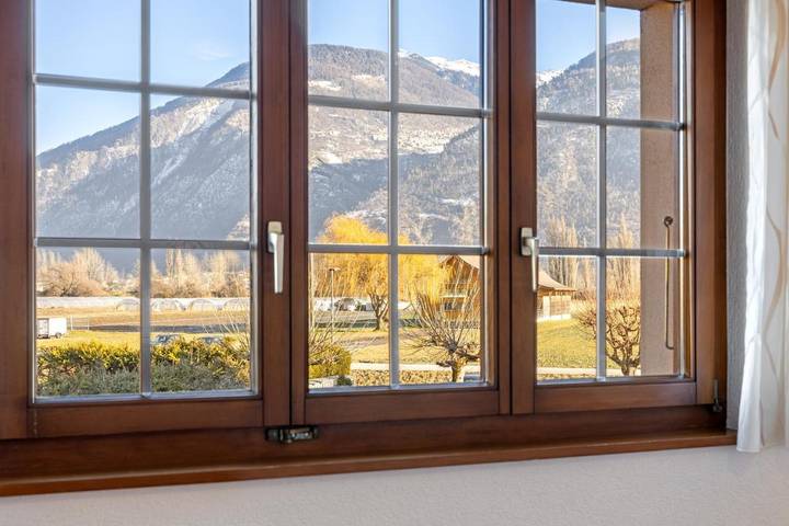 Gîte pour 4 personnes, avec vue et balcon à Saillon - 4