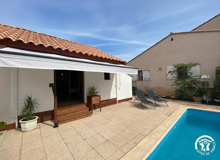 Cottage Madagascar in Pia, Mittelmeerküste (Frankreich)