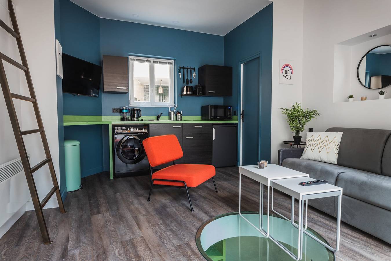 Geheel appartement, Nice designer apartment near Place d'Italie in 13th Arrondissement, Parijs