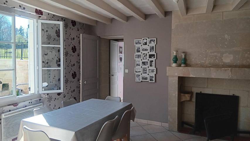 Location de vacances pour 6 personnes, avec jardin et terrasse à Fontevraud-l'Abbaye - 4