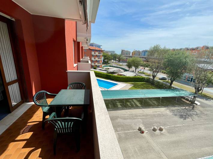 Studio für 4 Personen, mit Balkon, mit Haustier in Porto Santa Margherita