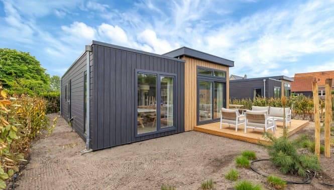 Appartement voor 6 personen, met uitzicht op het meer in Kamperland